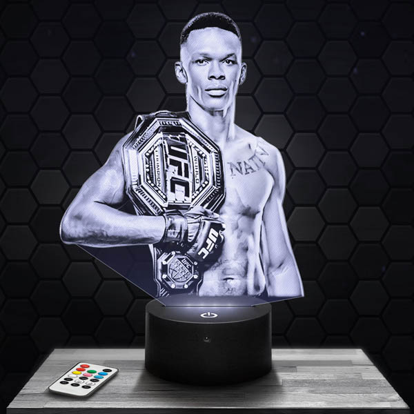 lampe-3d-israel-adesanya-ufc-mma-600