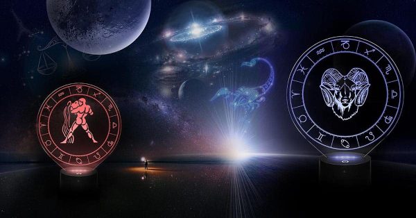 Lampe 3D Astrologie
