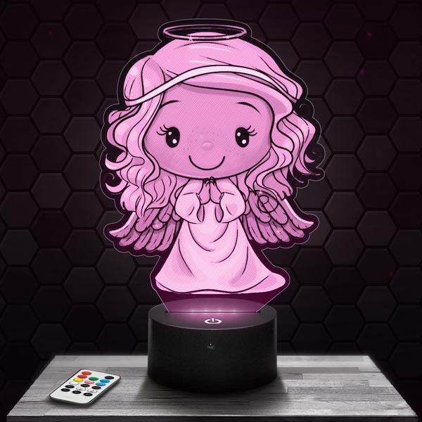 lampe-3d-ange-fille-spirit