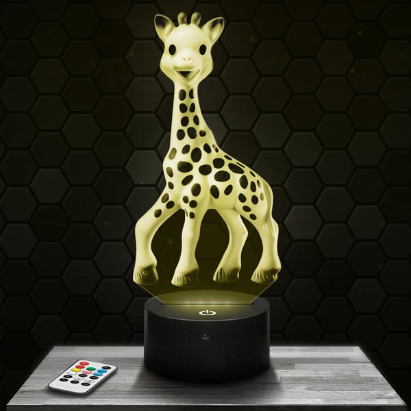 lampe-3d-sophie-la-girafe