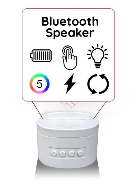 socle lampe bluetooth